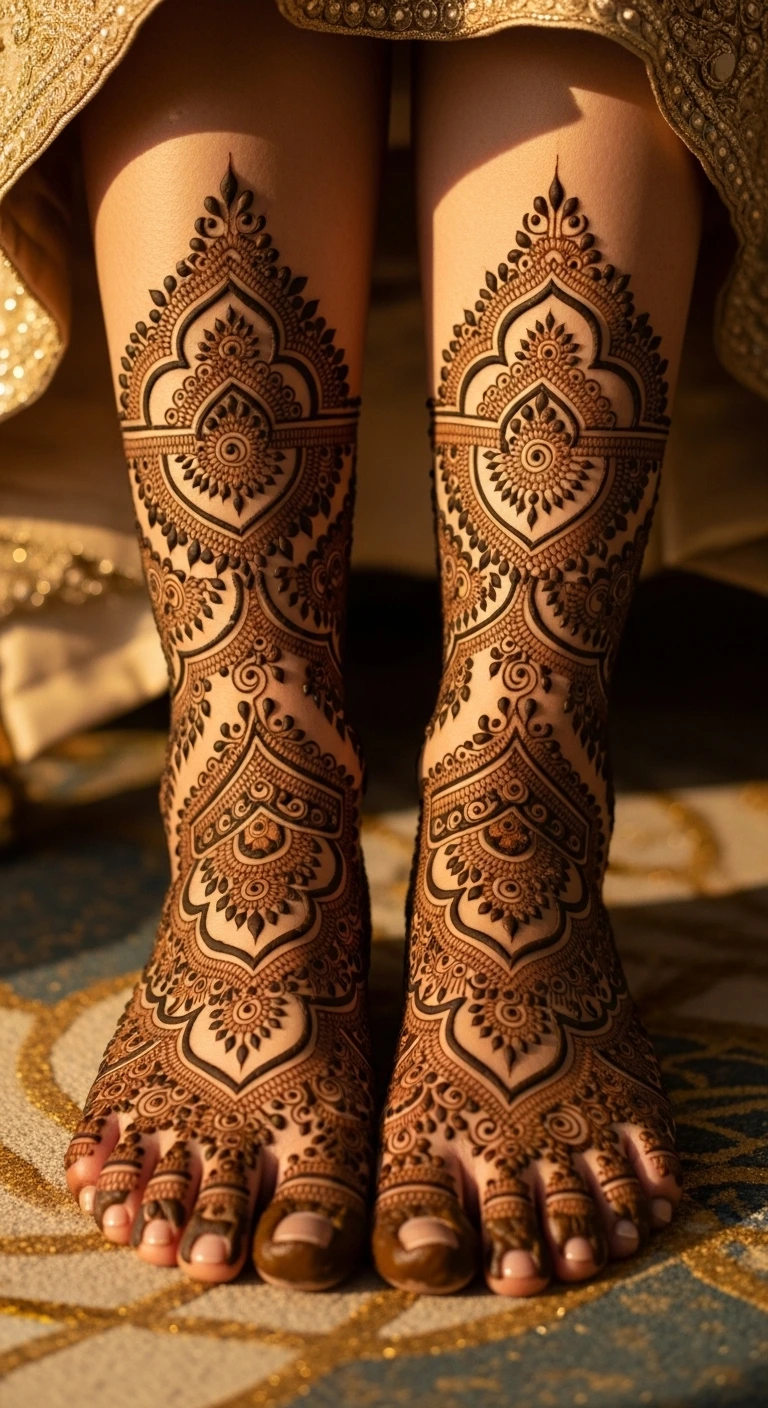 28-gorgeous-bridal-foot-mehndi-designs-craftedwizard